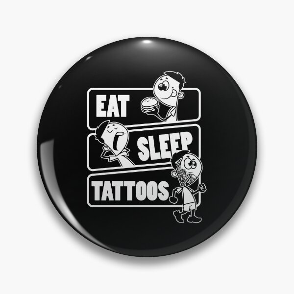 Item preview, Eat Sleep Tattoos Repeat - Gift for tattoo artist product designed and sold by theodoros20.