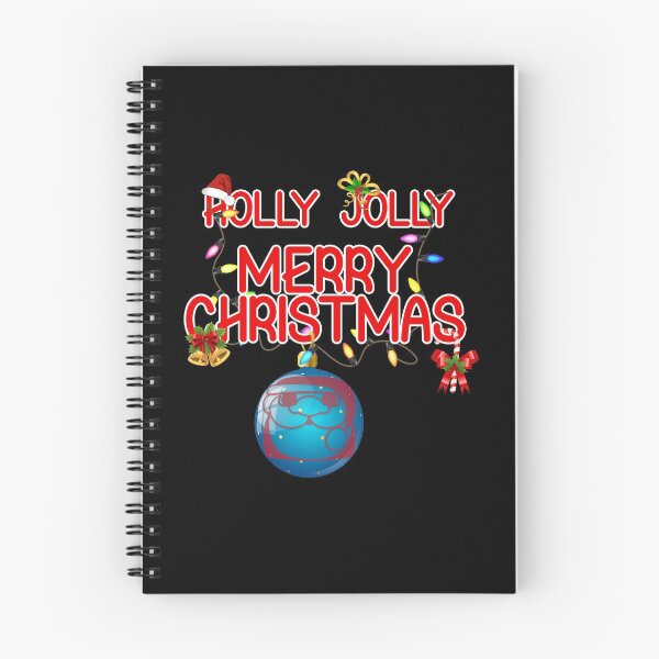 Item preview, Holly jolly merry christmas, happy holidays design, christmas balls, candy cane happy christmas lights designed and sold by StudioKokor.
