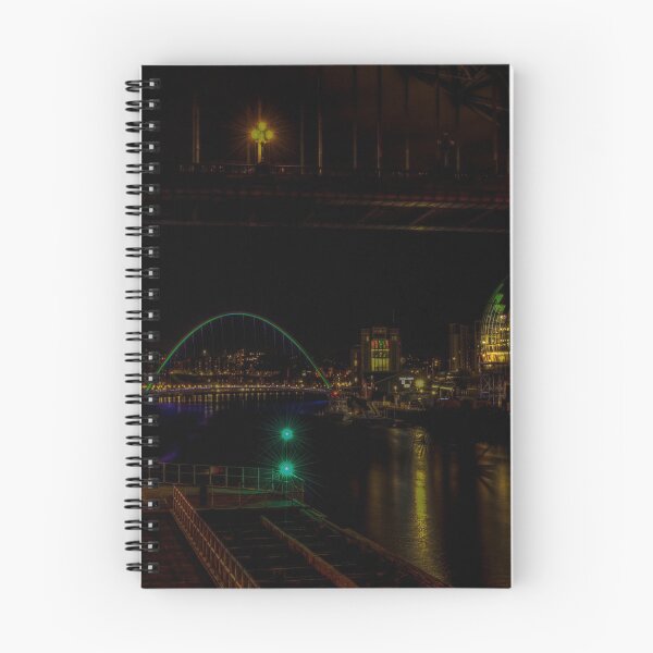 Item preview, Newcastle-Gateshead Quaysides At Night designed and sold by axp7884.