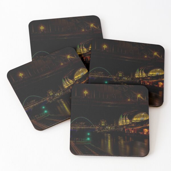 Item preview, Newcastle-Gateshead Quaysides At Night designed and sold by axp7884.