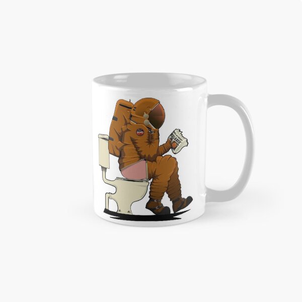 Item preview, Space Astronaut on the Toilet designed and sold by Wyattdesign.