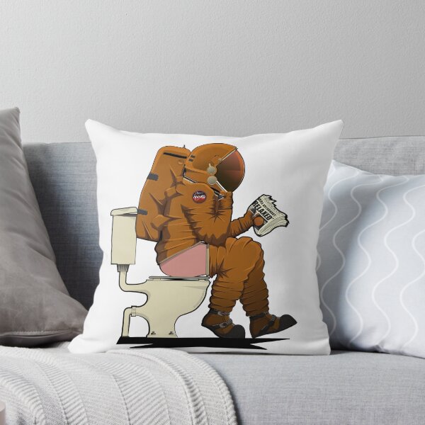 Item preview, Space Astronaut on the Toilet designed and sold by Wyattdesign.