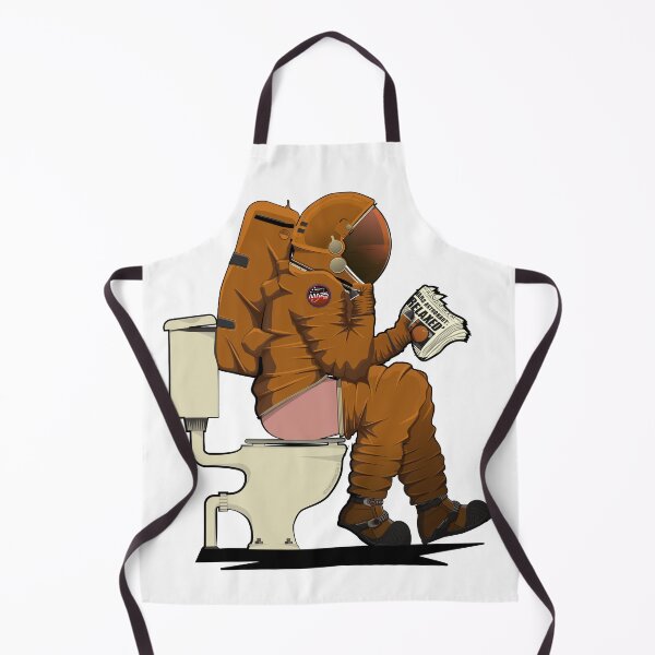 Item preview, Space Astronaut on the Toilet designed and sold by Wyattdesign.