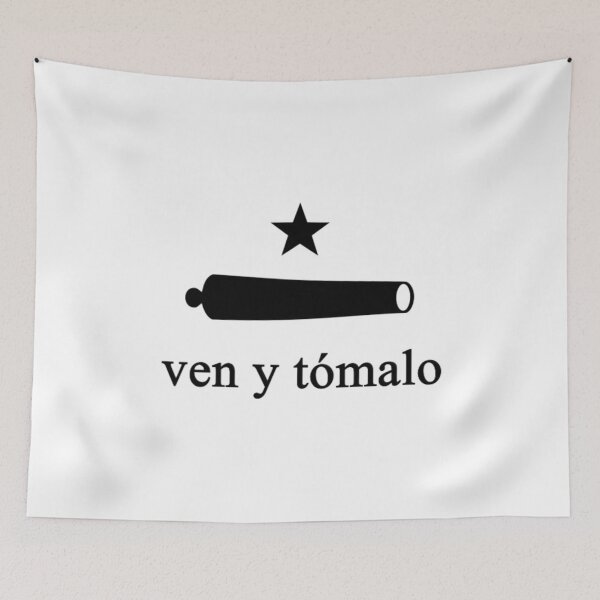 Item preview, bandera 'ven y tómalo' (Spanish Come and Take It Flag)  designed and sold by JonathanR1994.