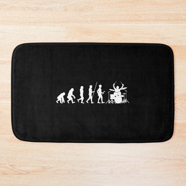 Item preview, Human Evolution Drummer design designed and sold by theodoros20.
