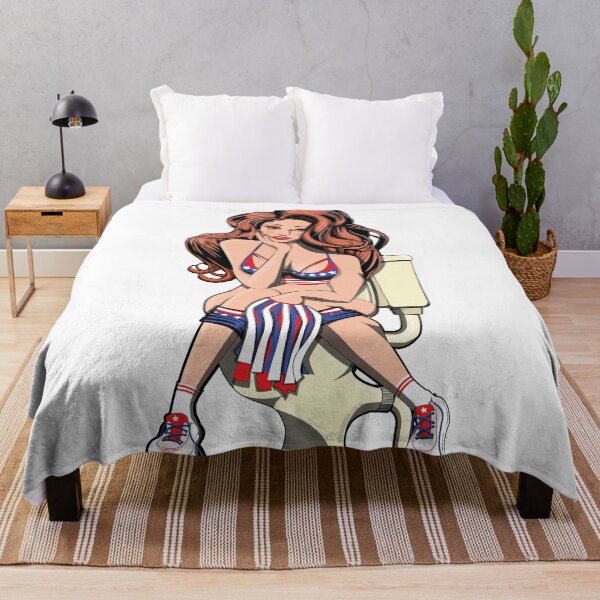Item preview, Cheerleader on the Toilet designed and sold by Wyattdesign.