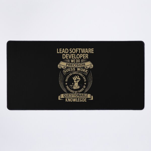 Artikelvorschau, Lead Software Developer T-Shirt - Wir erledigen Präzisionsarbeit Geschenkartikel Tee entworfen und verkauft von paneczkopat.