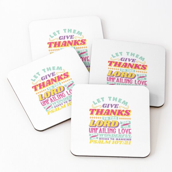 Item preview, Psalm 107:21 Bible Verse designed and sold by garmentoffaith.