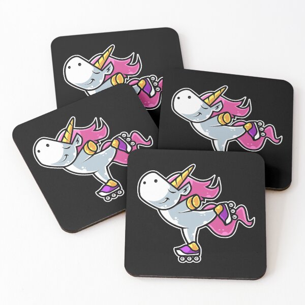 Item preview, Cute Unicorn Retro Roller Skate product designed and sold by theodoros20.