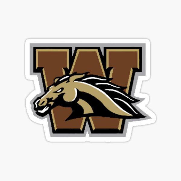 Wmu Logo Sticker For Sale By Lizziebeemer Redbubble