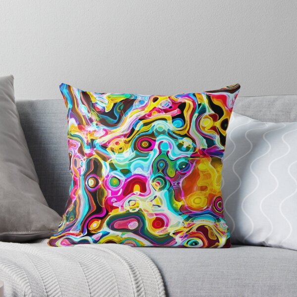 Item preview, Retro Rainbow Psychedelic designed and sold by TheSkullArmy.