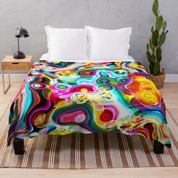 Item preview, Retro Rainbow Psychedelic designed and sold by TheSkullArmy.
