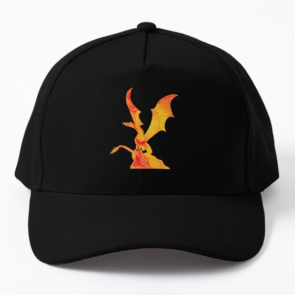 Sunburst Dragon - Acrylic Pour Baseball Cap