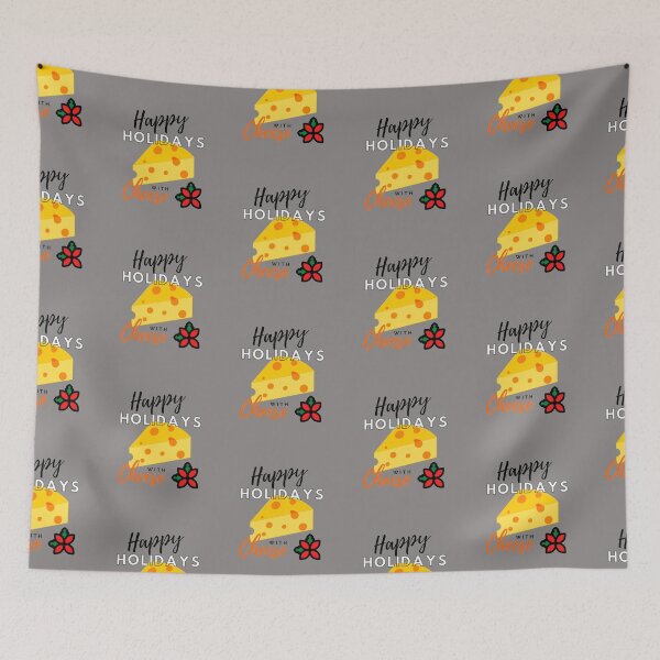 Item preview, Happy Christmas  holiday with cheese  designed and sold by Paint84.