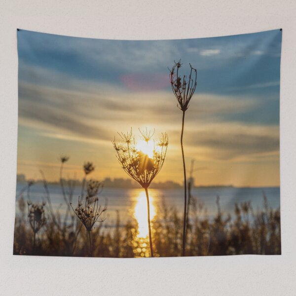 Item preview, Queen Anne's Lace Sunrise designed and sold by ShootFirstNYC.