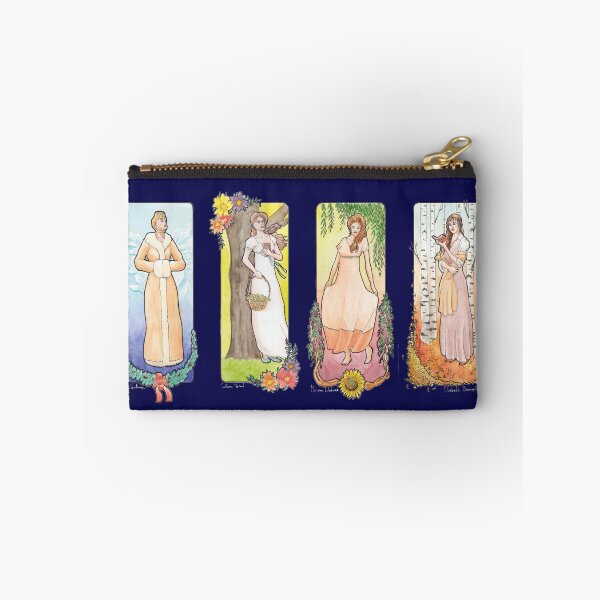 Item preview, Jane Austen Characters Emma Woodhouse Catherine Moreland Marianne Dashwood Elisabeth Bennet designed and sold by Airmatti.