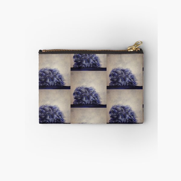 Item preview, sleeping blue lion designed and sold by LHDart.