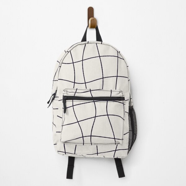 Item preview, Black hand drawn lines on beige pattern designed and sold by BrankaPD.