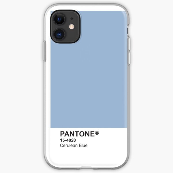 Pantone Universe Phone Case - Cerulean Blue 15-4020 iPhone Soft Case