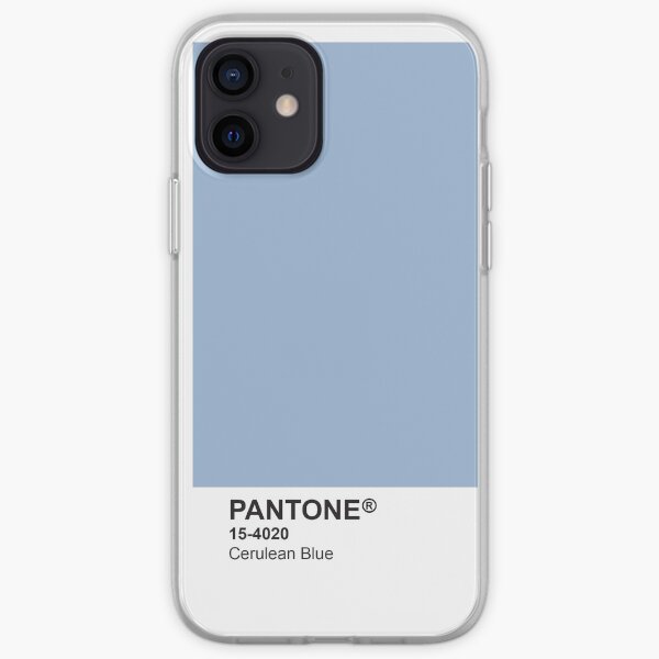 Pantone Universe Phone Case - Cerulean Blue 15-4020 iPhone Soft Case