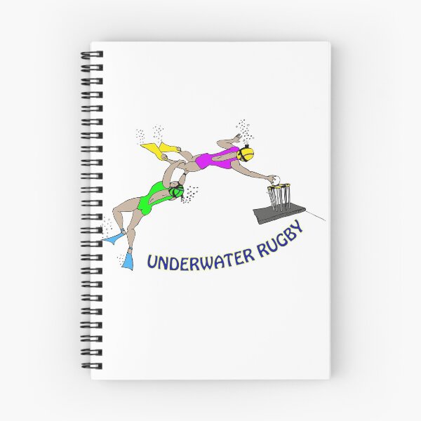 Item preview, Underwater rugby players designed and sold by dizzycatbiz.