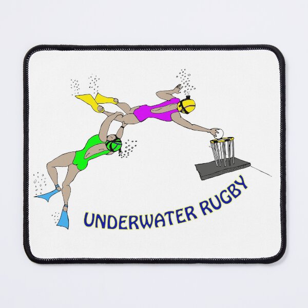 Item preview, Underwater rugby players designed and sold by dizzycatbiz.