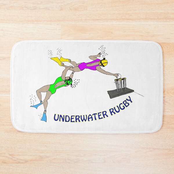 Item preview, Underwater rugby players designed and sold by dizzycatbiz.
