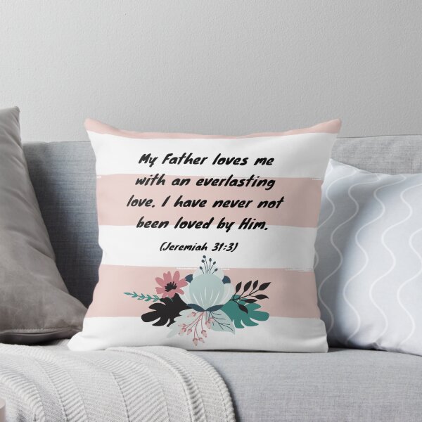 Item preview, Bible Verse Art - My Father Loves Me With An Everlasting Love designed and sold by JacquelineLim.