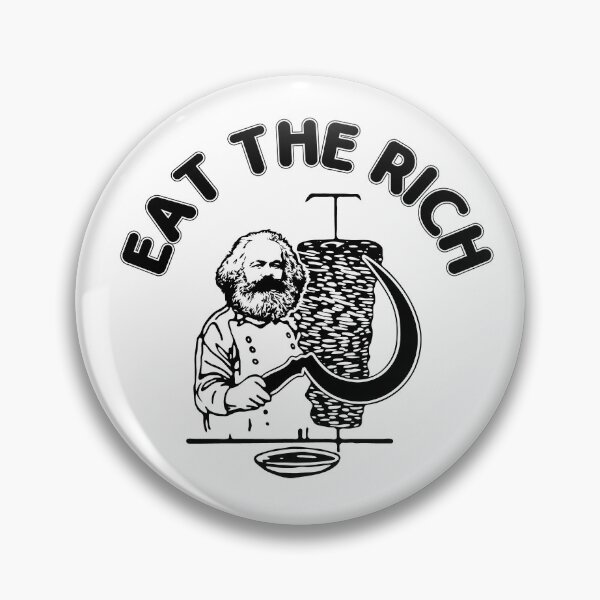 Item preview, Eat The Rich Doner Döner Kebab Karl Marx Socialist Hasan Piker Dönermarx designed and sold by wearhypeco.