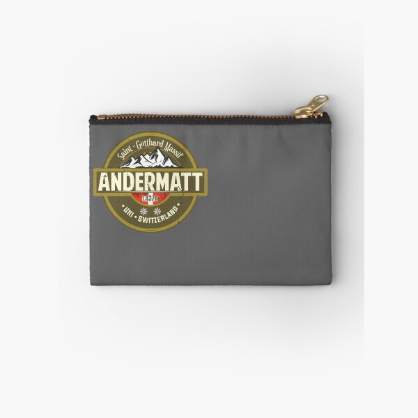 Item preview, Andermatt Ski Switzerland Skiing Alps Sticker T-Shirt 03 designed and sold by OuterShellUK.