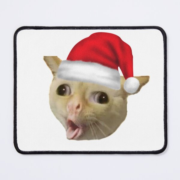 Item preview, Coughing Cat In Christmas Meme designed and sold by sandza.