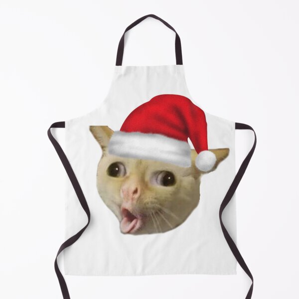 Item preview, Coughing Cat In Christmas Meme designed and sold by sandza.