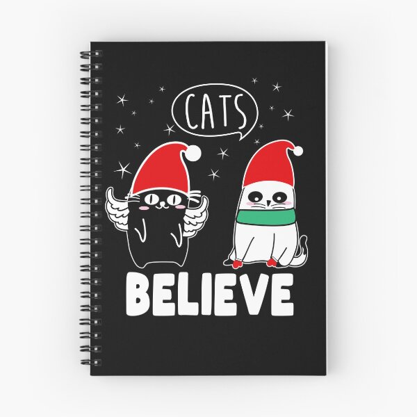 Item preview, CATS  believe in santa funny Xmas cats santa  designed and sold by HerModaX.