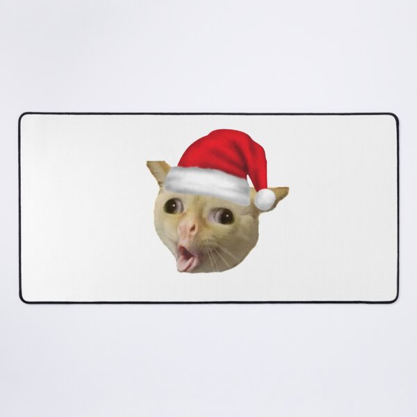 Item preview, Coughing Cat In Christmas Meme designed and sold by sandza.