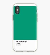Pantone Universe Phone Case - Emerald 17-5641 iPhone Case