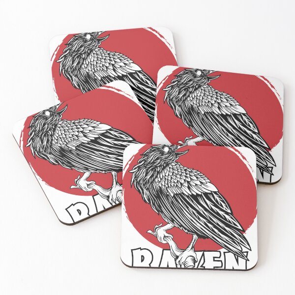 Item preview, crow illustration for t-shirt design designed and sold by TOKO ORENN.