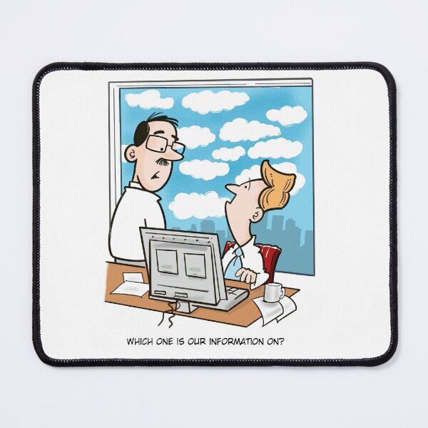 Item preview, Which one is our information on? designed and sold by jimbairn.
