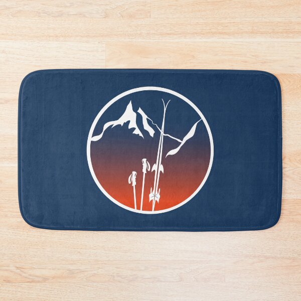 Item preview, off piste ski color gradient leewarddesign designed and sold by leewarddesign.