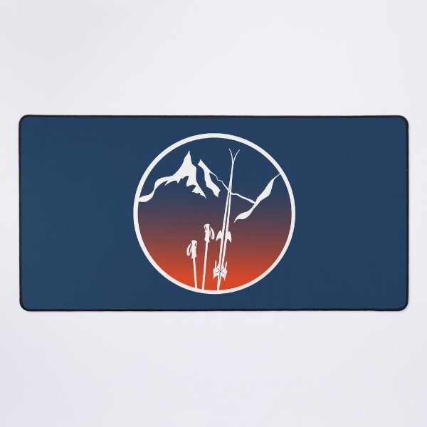 Item preview, off piste ski color gradient leewarddesign designed and sold by leewarddesign.