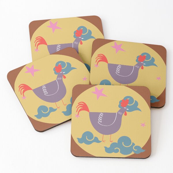 Item preview, Rooster Chinese Zodiac Cartoon  designed and sold by Octavia Soldani.