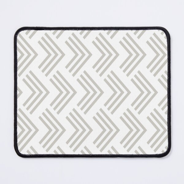 Artikelvorschau, Gray and White Art Deco Chevron Arrow Pattern Pairs Dulux 2022 Popular Colour Morning Oats - Color Trends entworfen und verkauft von ColorOfTheYears.