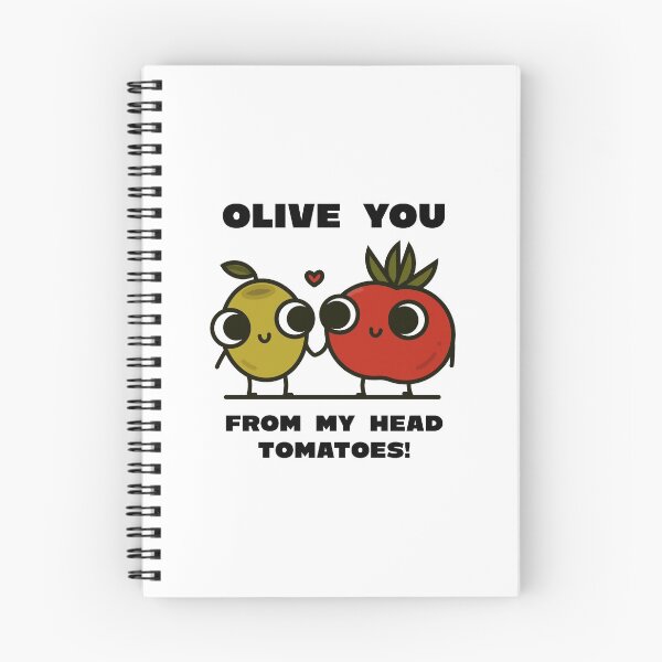 Item preview, Olive you from my head tomatoes designed and sold by yassineddy.