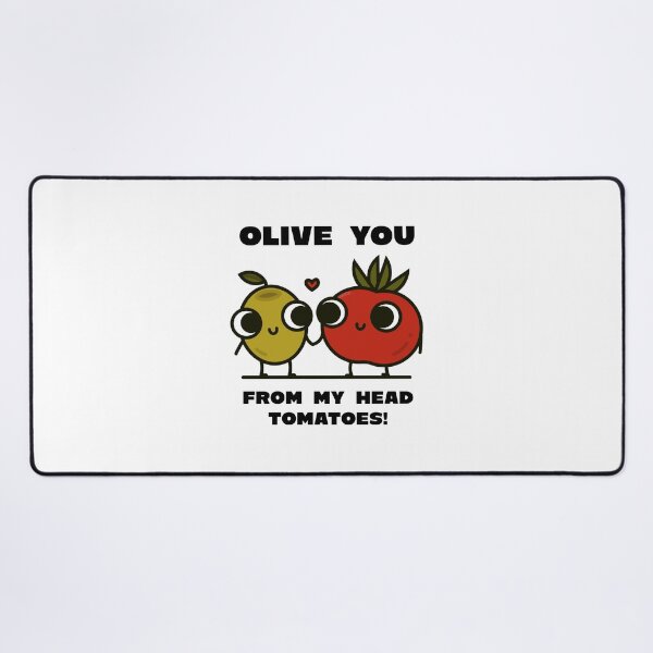 Item preview, Olive you from my head tomatoes designed and sold by yassineddy.
