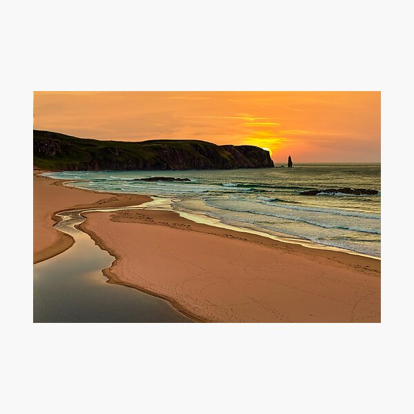 Item preview, Sandwood Bay Sunset designed and sold by derekbeattie.