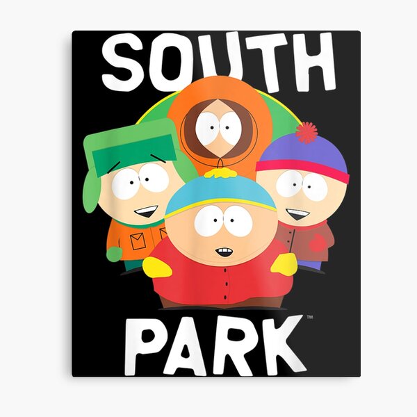 South Park characters smile Poster by Gnesis98
