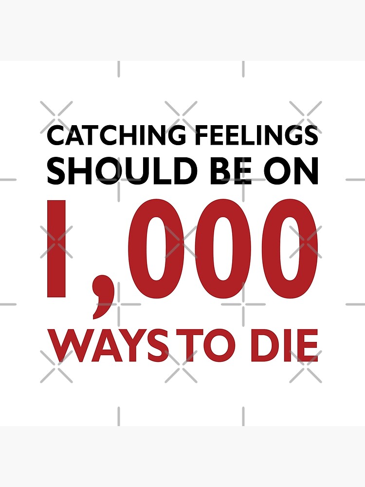 "Catching Feelings" Poster for Sale by DJBALOGH Redbubble