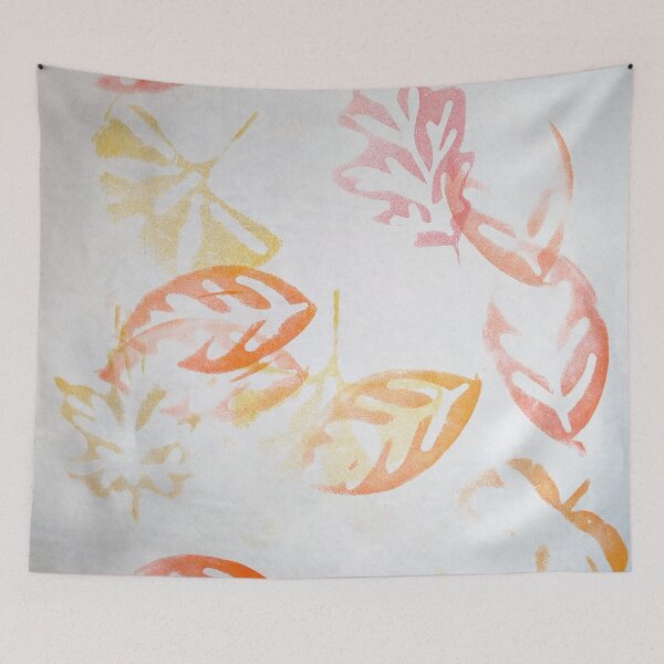 Item preview, Autumn Leaf Stamp Art designed and sold by Just1Voice.