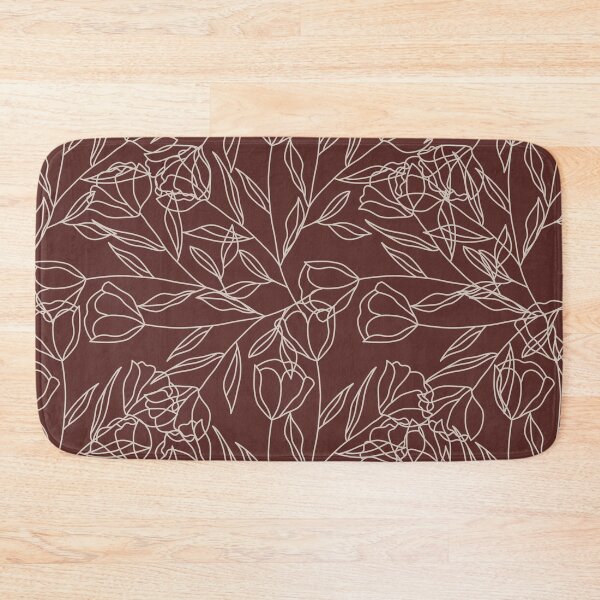 Item preview, Rusty Lineart Flower Pattern designed and sold by subidesigns.
