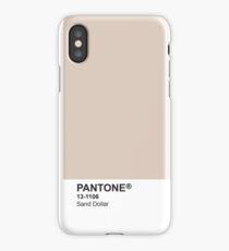 Pantone Universe Phone Case - Sand Dollar 13-1106 iPhone Case