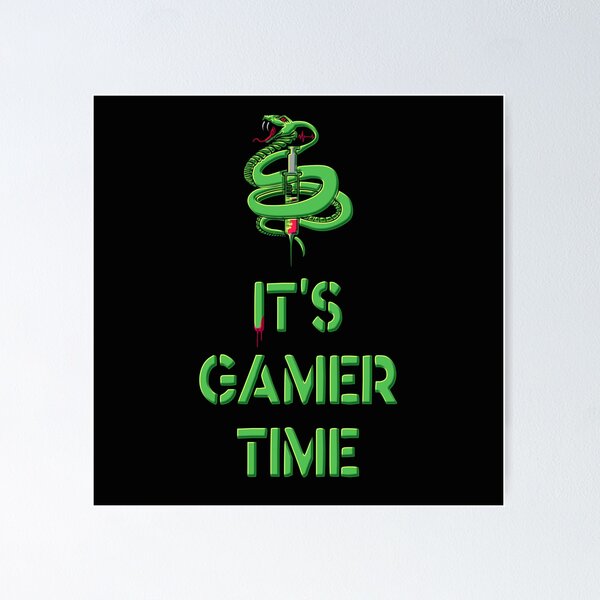 Item preview, It's gamer time - Snakeitis designed and sold by snakeitis.